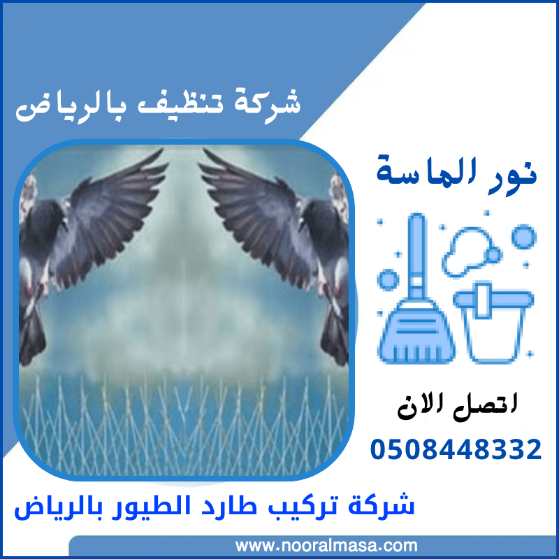 شركة تركيب طارد الطيور بالرياض 